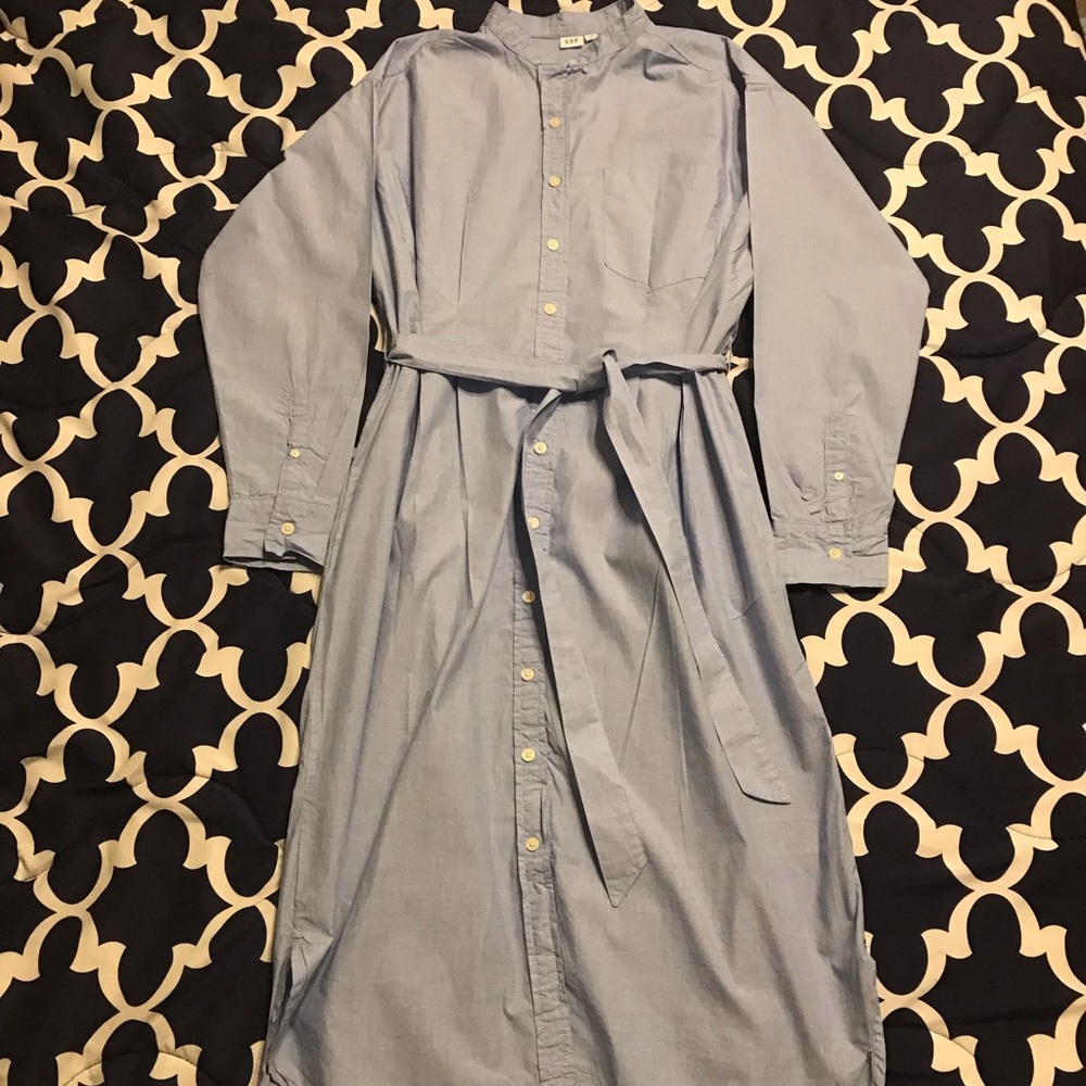 Gap Chambray Shirt Dress size S